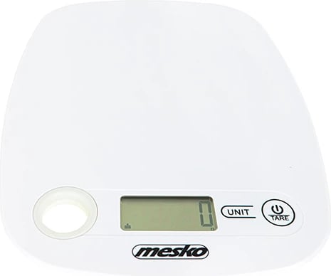 Peshore kuzhine Adler MS3159 5 kg/5000 ml, saktësi 1 g, ekran LCD, e bardhë