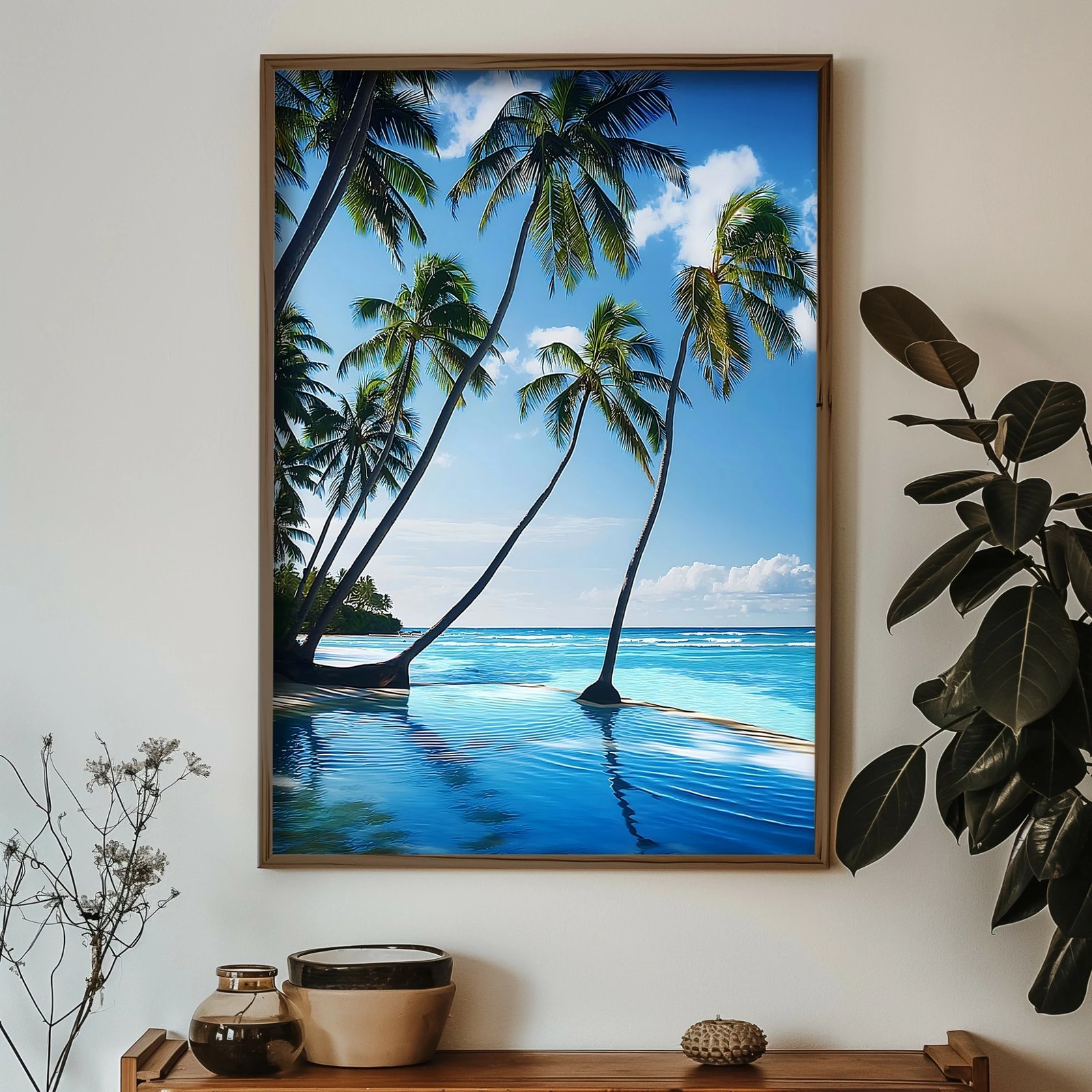 Pikturë dekorative me kornizë MDF, Wallity, GE113-L