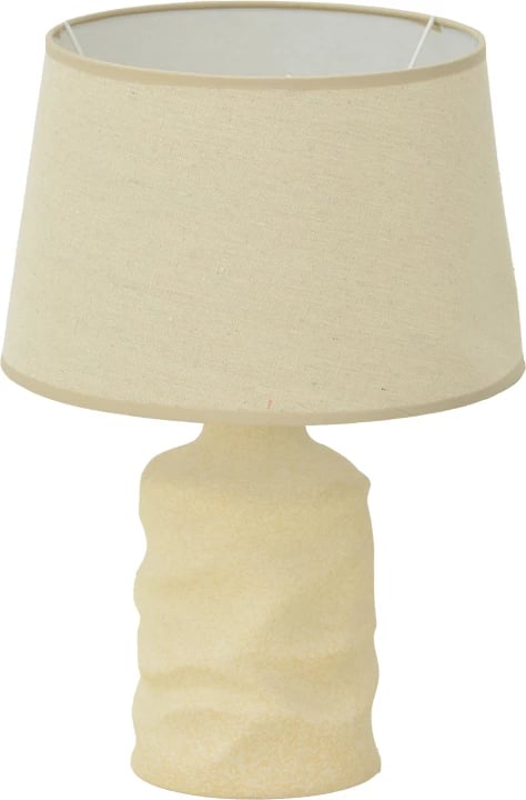 Llambë tavoline Wabbi, qeramikë dhe bexh, D28x41cm