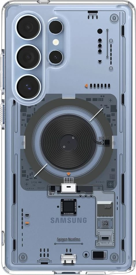 Mbështjellës Spigen Ultra Hybrid Mag për Samsung Galaxy S25 Ultra, Transparent