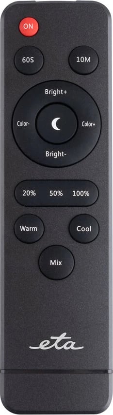 Llambë Tavoline Led ETA 289390000 (Zezë, 71 x 47 x 5 cm)