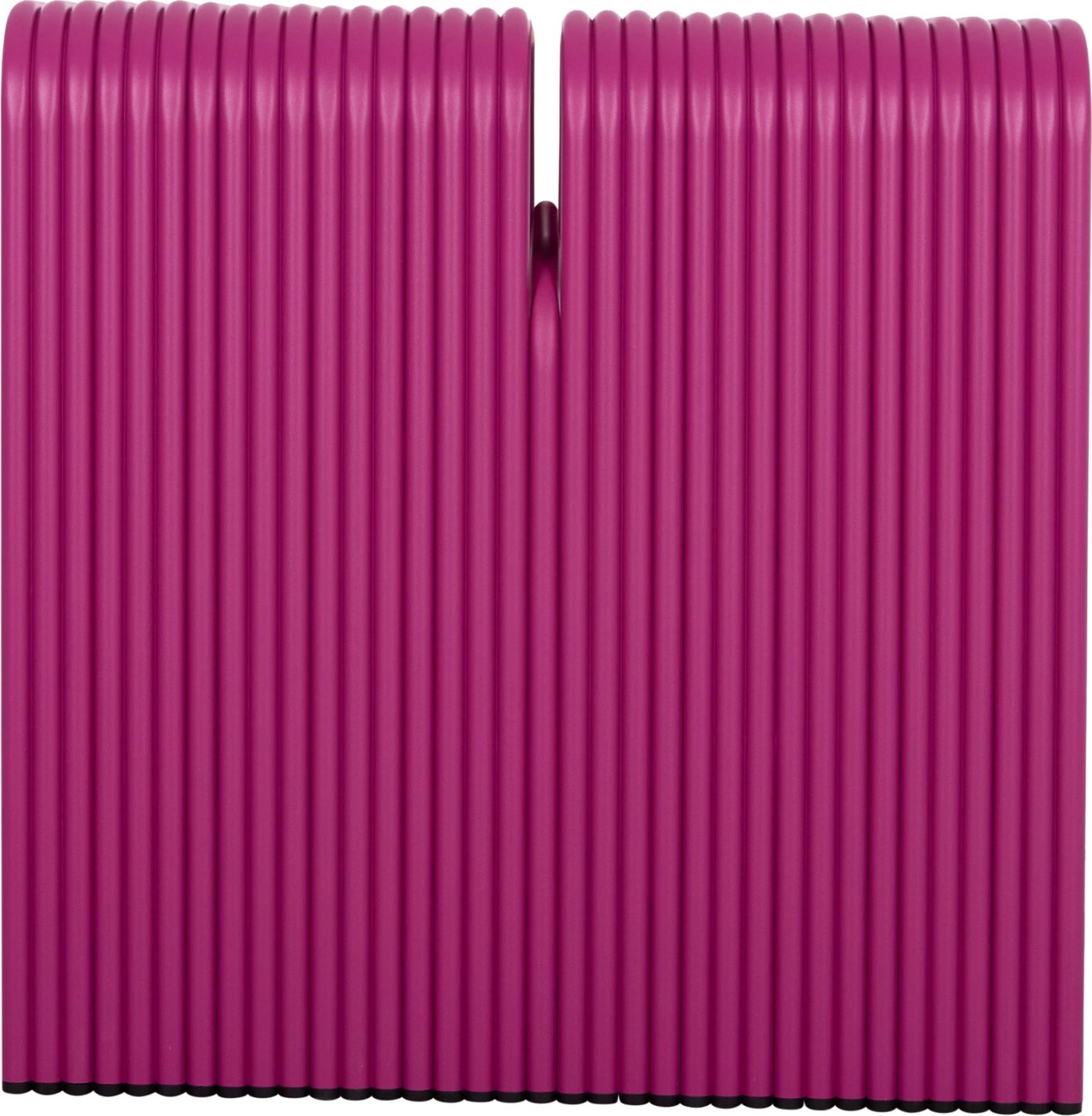 Tavolinë ngrënieje INTREPID, alumin, ngjyrë vjollcë, 120x70x70.5cm