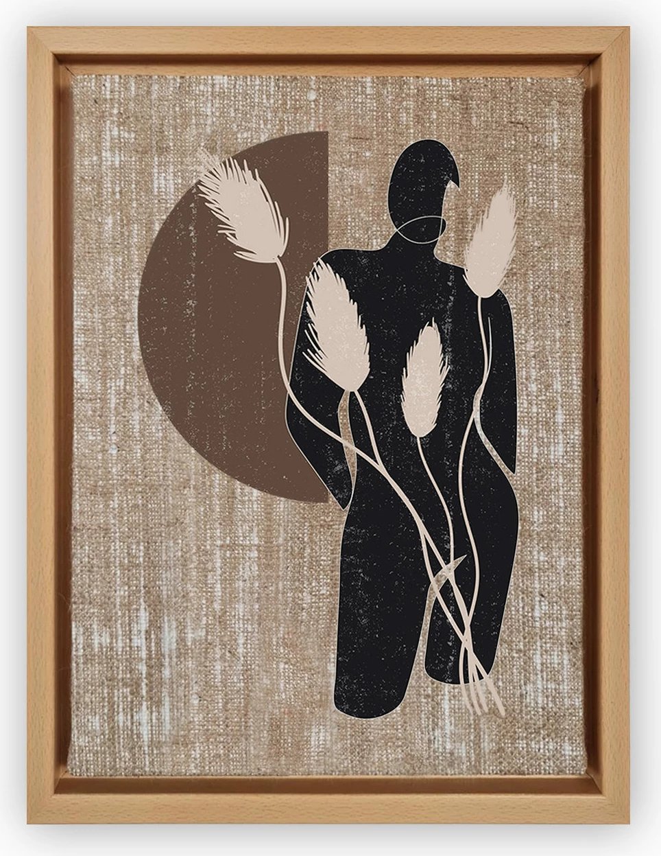 Pikturë dekorative në kanavacë, shumëngjyrëshe, Wallity, LNJ81885689802, 36x46cm