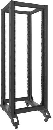 Kasë rack e hapur Lanberg OR01-6832-B, 32U, 600x800mm, e zezë