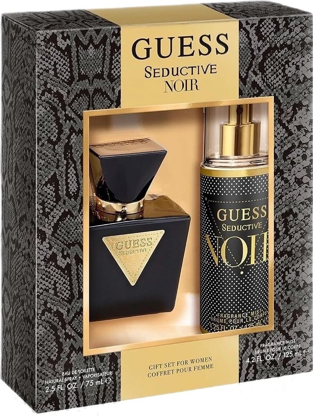 Set Eau de Toilette për femra Guess Seductive Noir 75ml + body mist 125ml