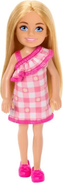 Kukull Barbie Chelsea Mattel DWJ33/HXM95, 15 cm, rozë