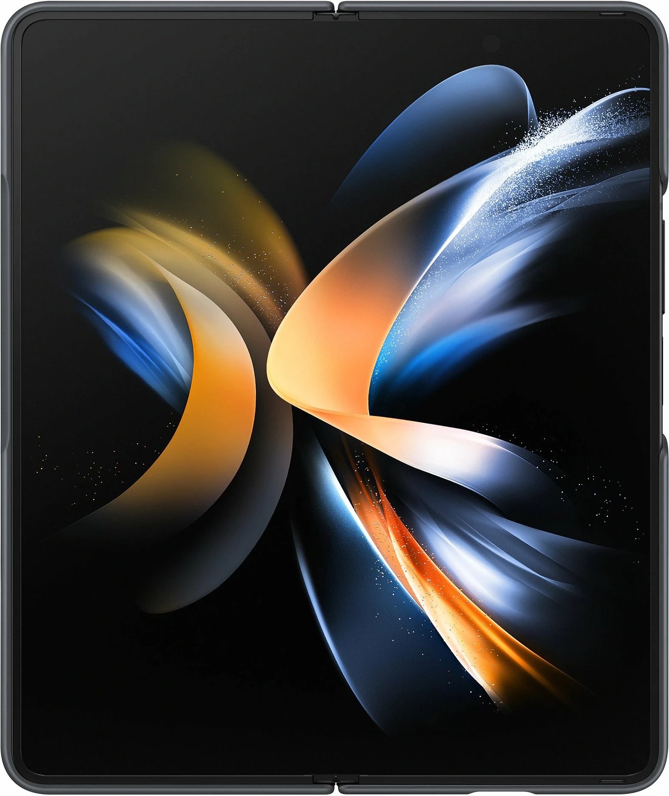 Mbështjellës për Samsung Galaxy Z Fold4 me këmbë, e zezë