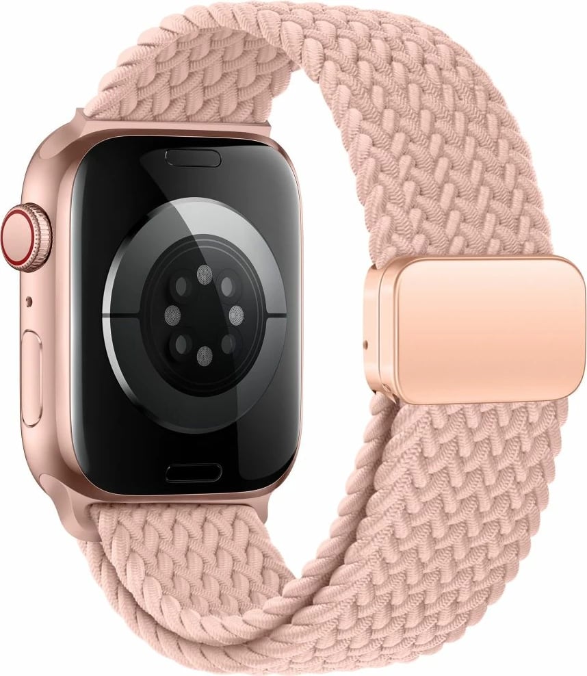 Rrip najloni për smartwatch Tech-Protect Nylonmag, për Apple Watch 4/5/6/7/8/9/SE (38/40/41 mm), Rozë