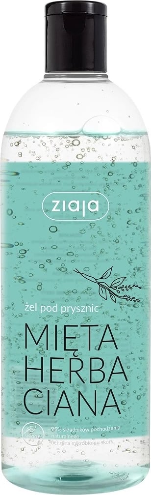 Xhel për dush për femra Ziaja Vegan Mint Tea 500ml