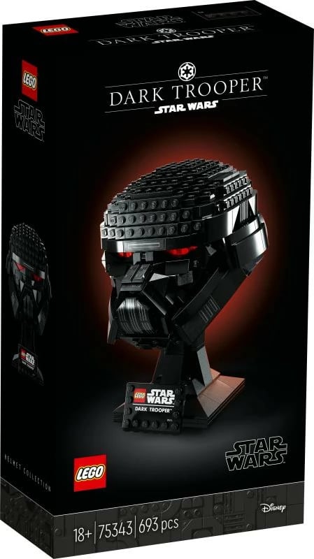 Set LEGO Star Wars Dark Trooper Helm 75343, 693 pjesë