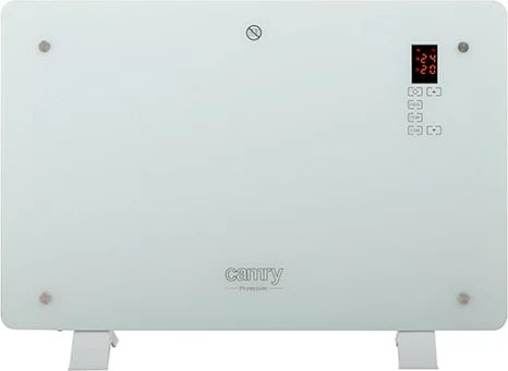 Ngrohës me konvektor xhami Camry CR 7721, 1500W, me telekomandë, i bardhë