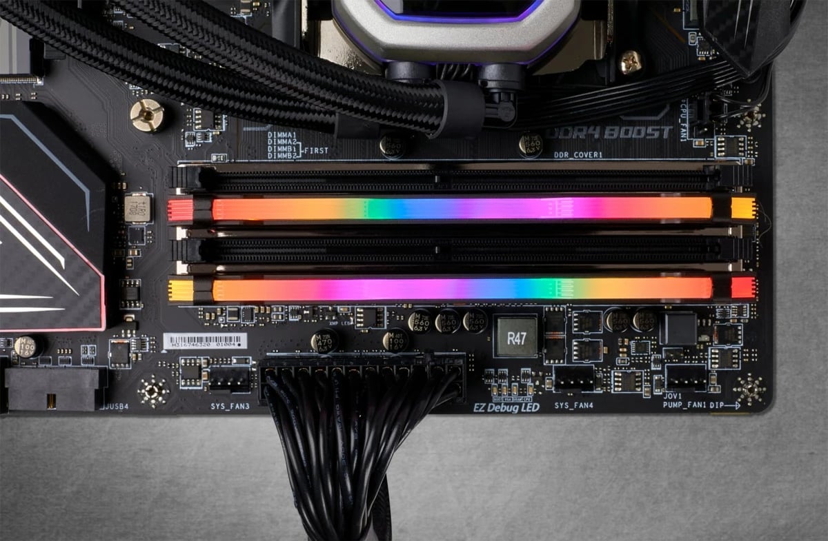 RAM Memorje Corsair Vengeance RGB PRO 64GB (2x32GB) DDR4 3200MHz, e zezë