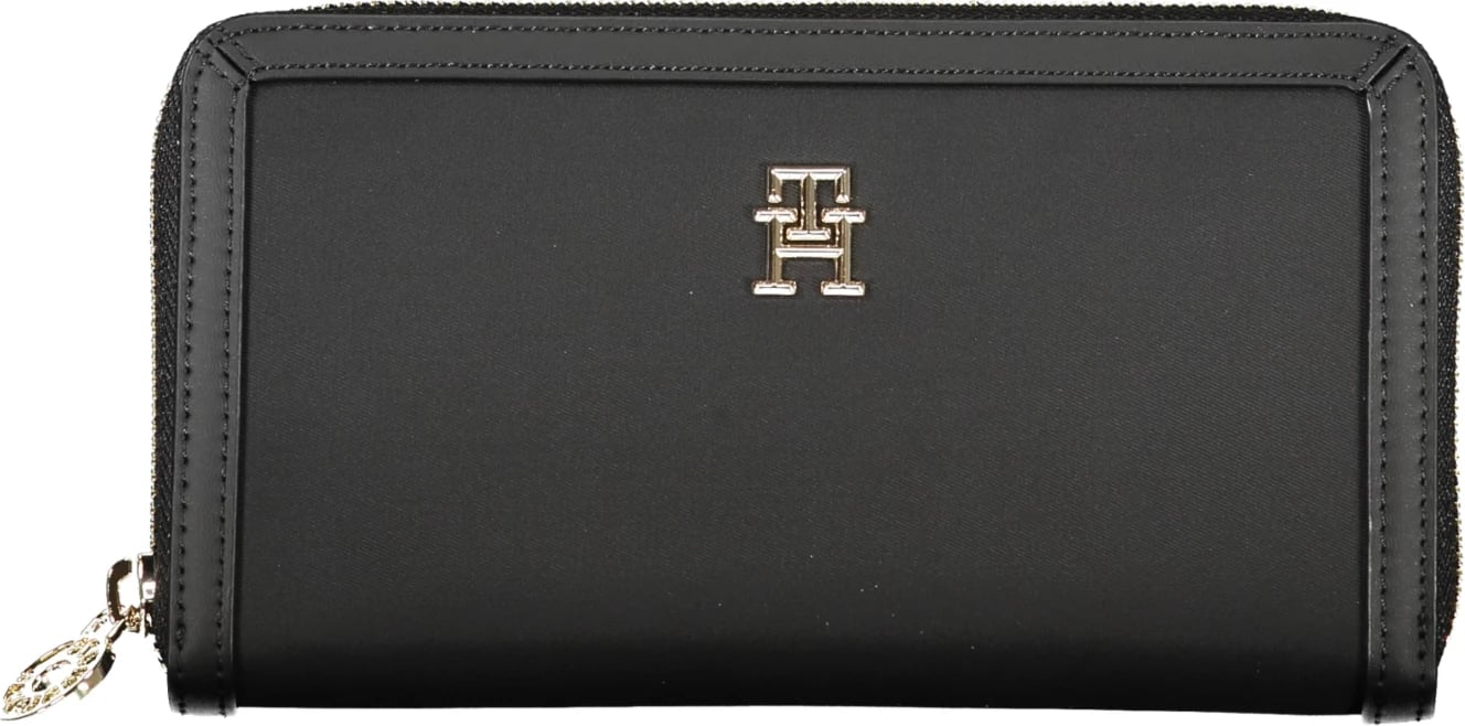 Portofol për femra TOMMY HILFIGER, të zezë