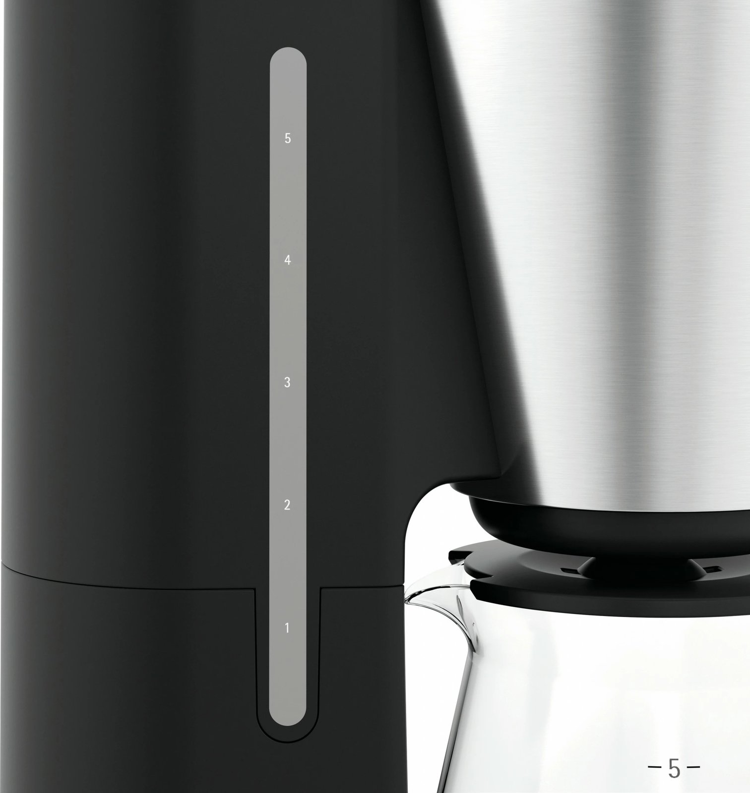 Makine kafeje WMF KÜCHENminis Aroma, 0.625L, xham, inoks Makine kafeje WMF KÜCHENminis Aroma, 0.625L, xham, inoks