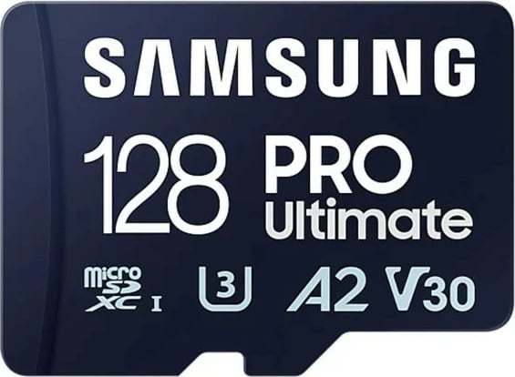 Kartelë memorie microSD Samsung Pro Ultimate MB-MY128SB/WW, 128GB me lexues USB