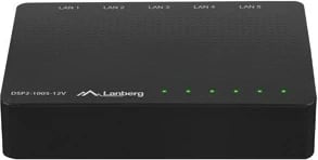 Switch Lanberg DSP2-1005-12V, 5 Porte, 1GB/s