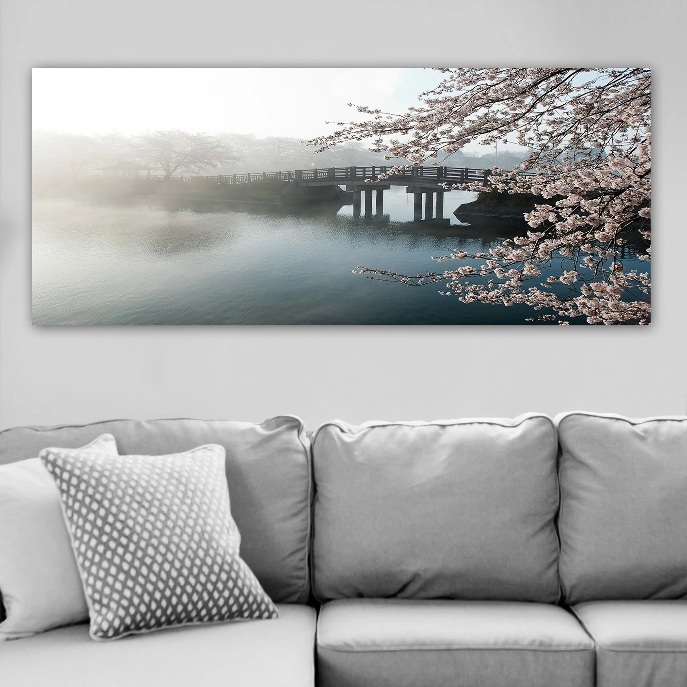 Pikturë dekorative në kanavacë, Wallity, YTY144089002_50120, shumëngjyrëshe, 50x120cm