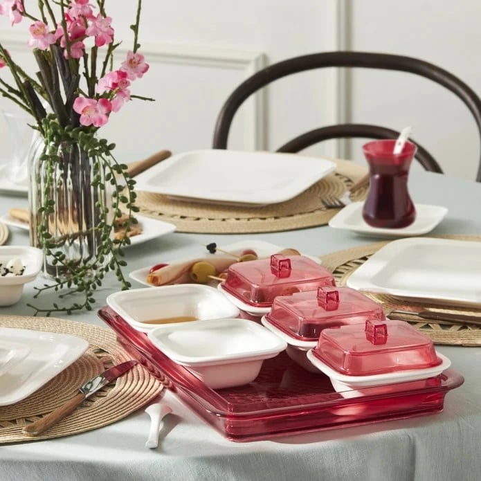 Set mëngjesi porcelani, 41 copë, Hermia, 153.09.01.0582