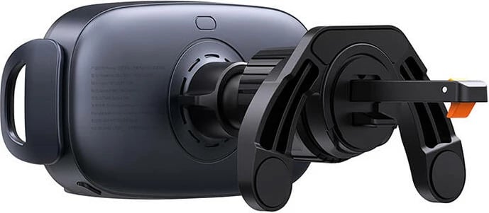 Mbajtës veture me karikues induktiv Baseus LightChaser, 15W, i zi