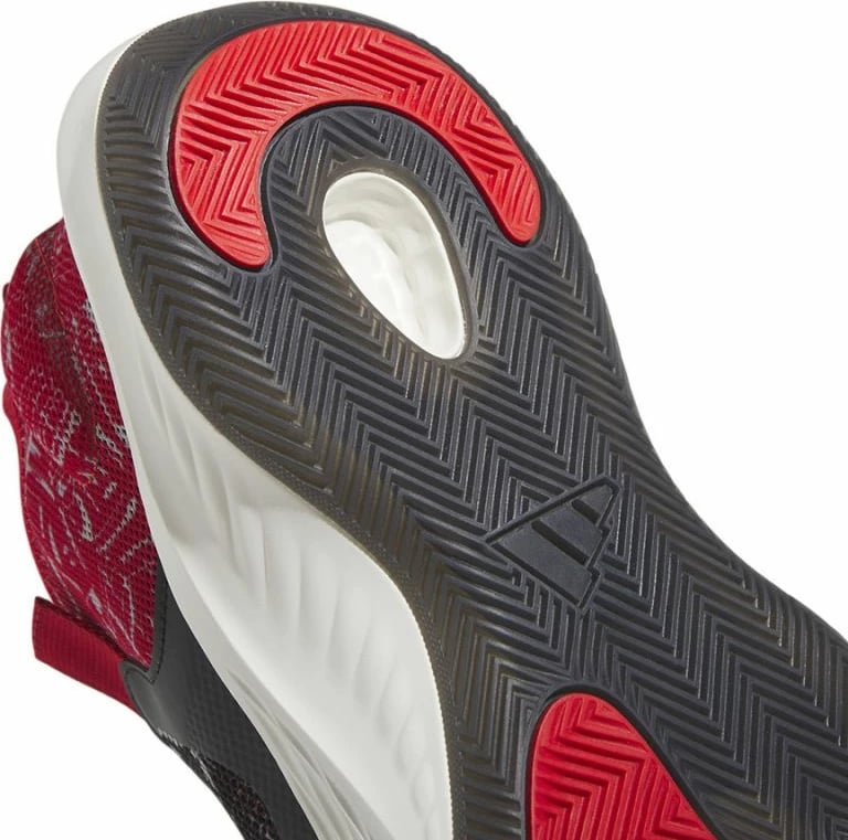 Atlete për basketboll adidas Adizero Select, të zeza dhe të kuqe
