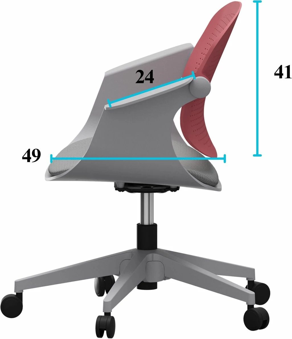 Karrige zyre Skye Decor, ngjyrë salmon