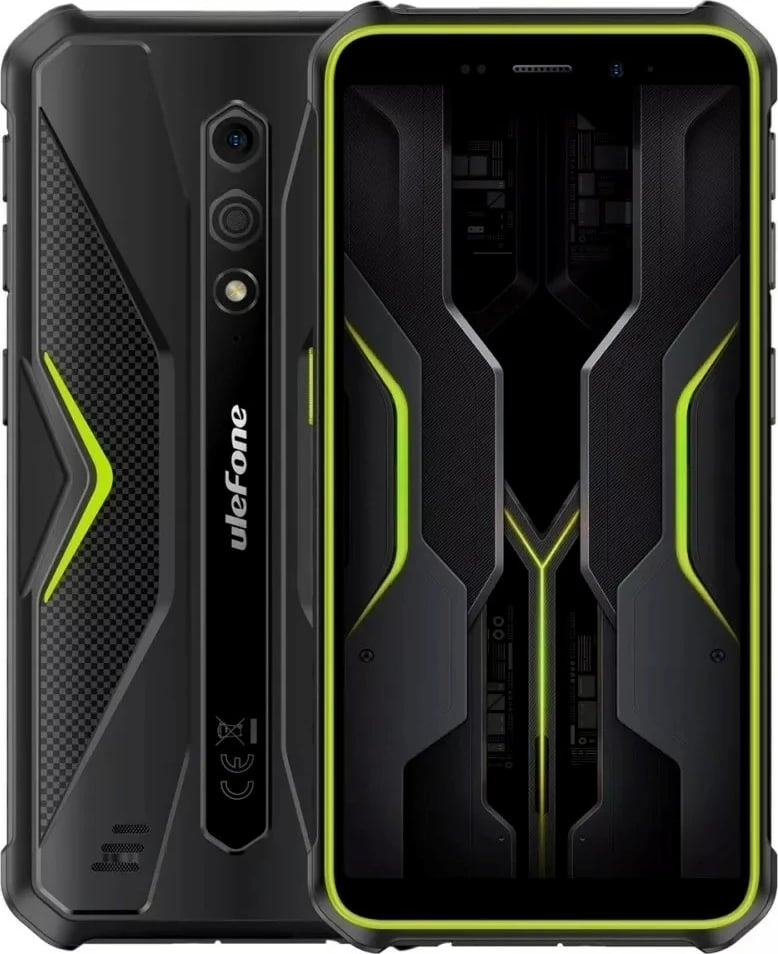 Celular Ulefone Armor X12 Pro, 4/64GB, i zi/gjelbër, pa karikues