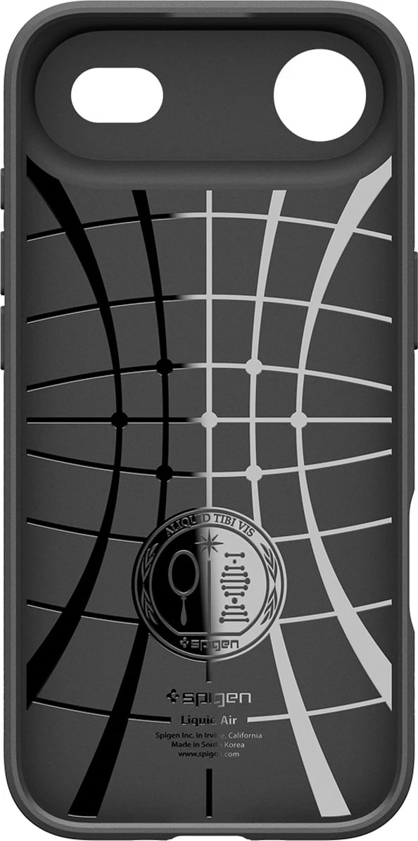 Mbështjellës Spigen Liquid Air për iPhone 17 Air, i zi