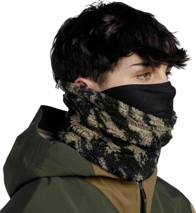 Mbulues koke Buff Switch Polar për meshkuj dhe femra, ngjyrë kafe dhe e zezë Mbulues koke Buff Switch Polar për meshkuj dhe femra, ngjyrë kafe dhe e zezë