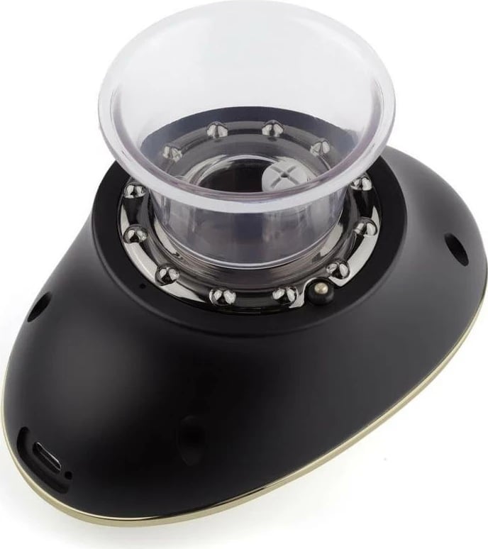 Masazhator trupit dhe fytyrës Beautifly Therm Body Revive, 10 nivele intensiteti, 3 nivele temperature, ngjyrë e artë