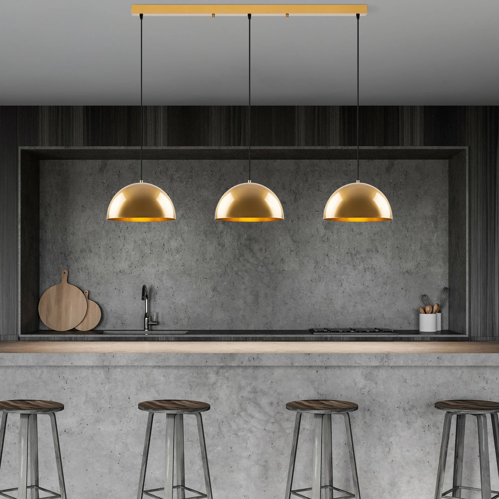 Llambë tavani Opviq, Kure - 40 - Mr-722 - 2, ngjyrë ari