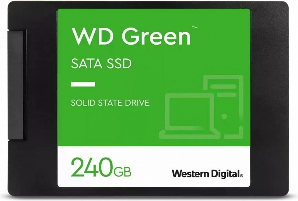 SSD Western Digital Green 240GB, 2.5", SATA III, WDS240G3G0A