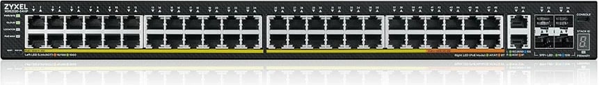 Switch i menaxhuar Zyxel XGS2220-54HP-EU0101F, 48x1G RJ45 PoE, 2x10G RJ45, 4x10G SFP+, 600W, i zi
