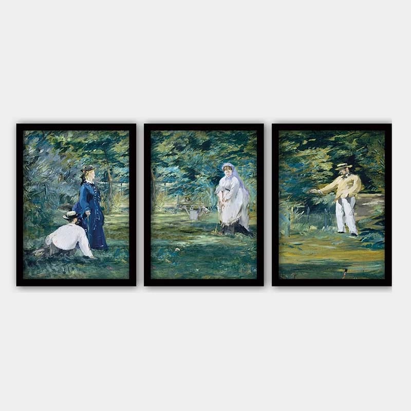 Pikturë dekorative me kornizë (3 copë), Wallity, 3SC_UN14535778_3545