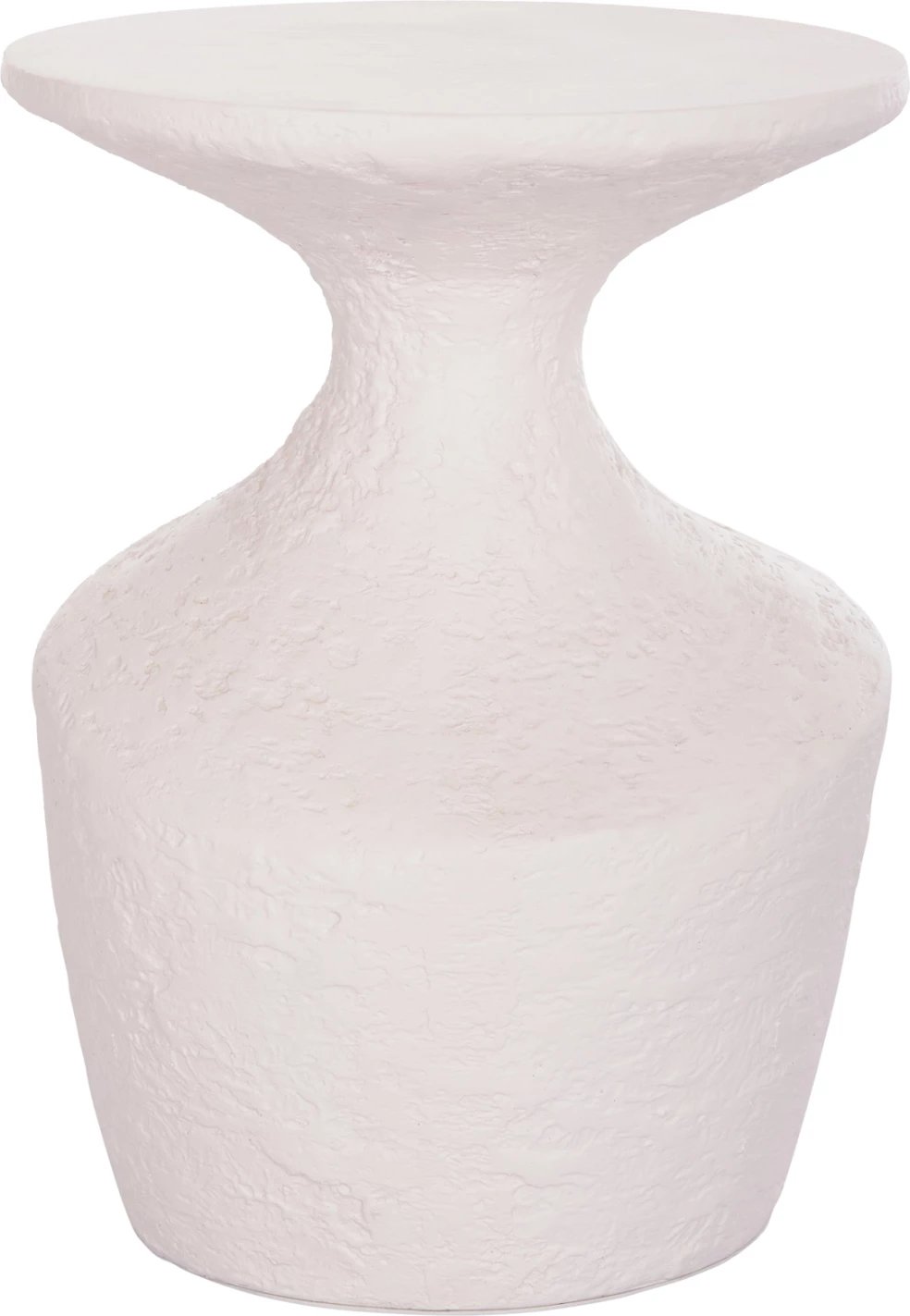 Tavolinë anësore REBON, fibër-cement, e bardhë, FH18156.02S, 27.5x50cm