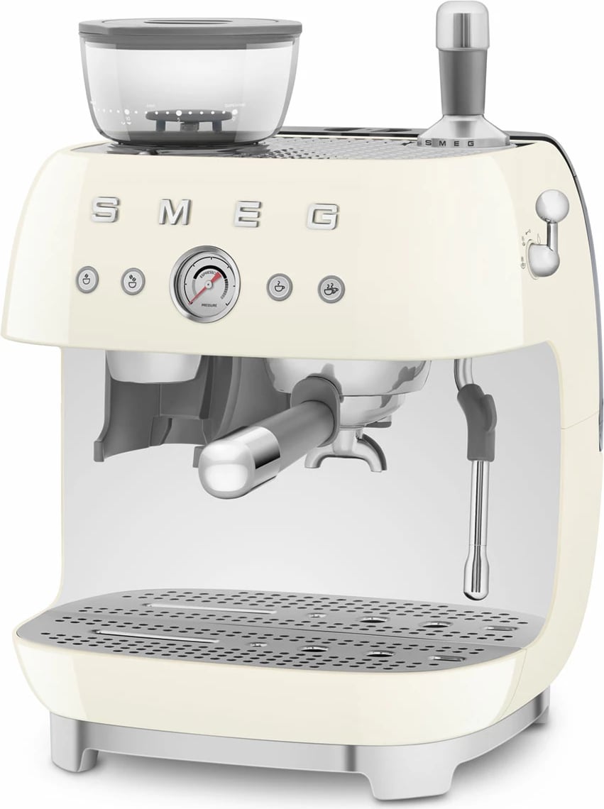 Aparat i kafes espresso SMEG EGF03BLEU, bezhë