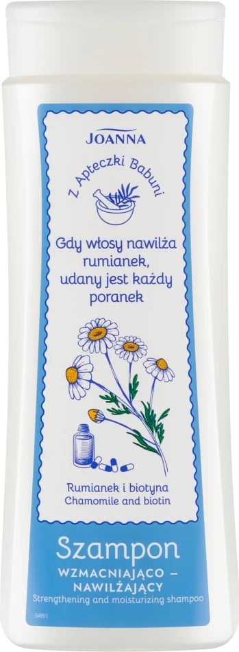 Shampon për femra Joanna Grandma's First Aid Kit Strengthening and Moisturizing, 300ml