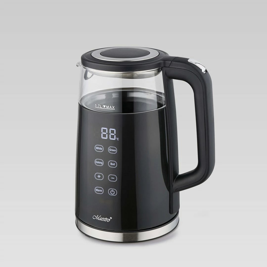 Vluese uji Maestro MR-049, 2200W, 1.7L, e zezë 