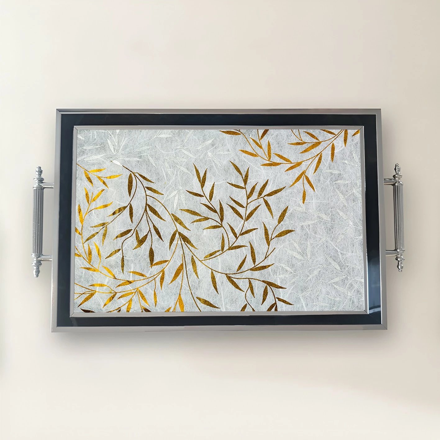 Tabaka prej qelqi, Aberto Design, TPG9866, shumëngjyrëshe Tabaka prej qelqi, Aberto Design, TPG9866, shumëngjyrëshe