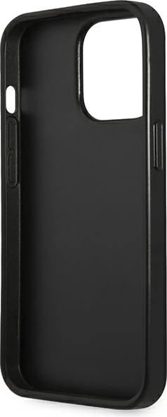 Mbështjellës Guess SaffianoTriangle Logo për iPhone 14 Pro 6.1", i zi, hardcase Mbështjellës Guess SaffianoTriangle Logo për iPhone 14 Pro 6.1", i zi, hardcase