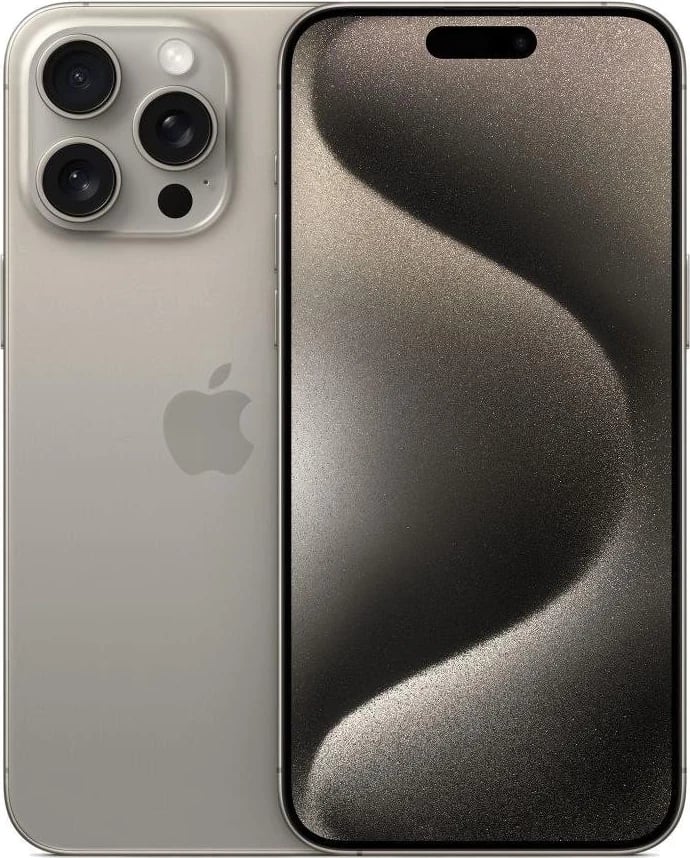 Celular Apple iPhone 15 Pro Max, 6.7",256GB, Tytan Naturalny