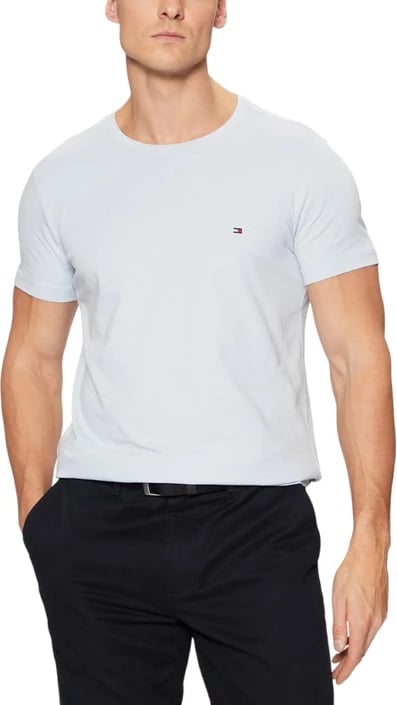 Maicë Tommy Hilfiger për meshkuj, e kaltër e çelët