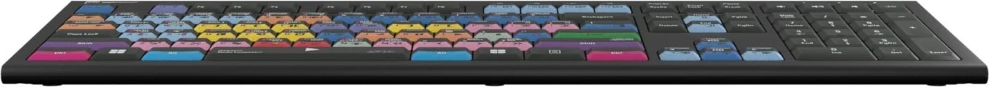 Tastierë LogicKeyboard Astra 2 Pro UK për Avid Media Composer, PC