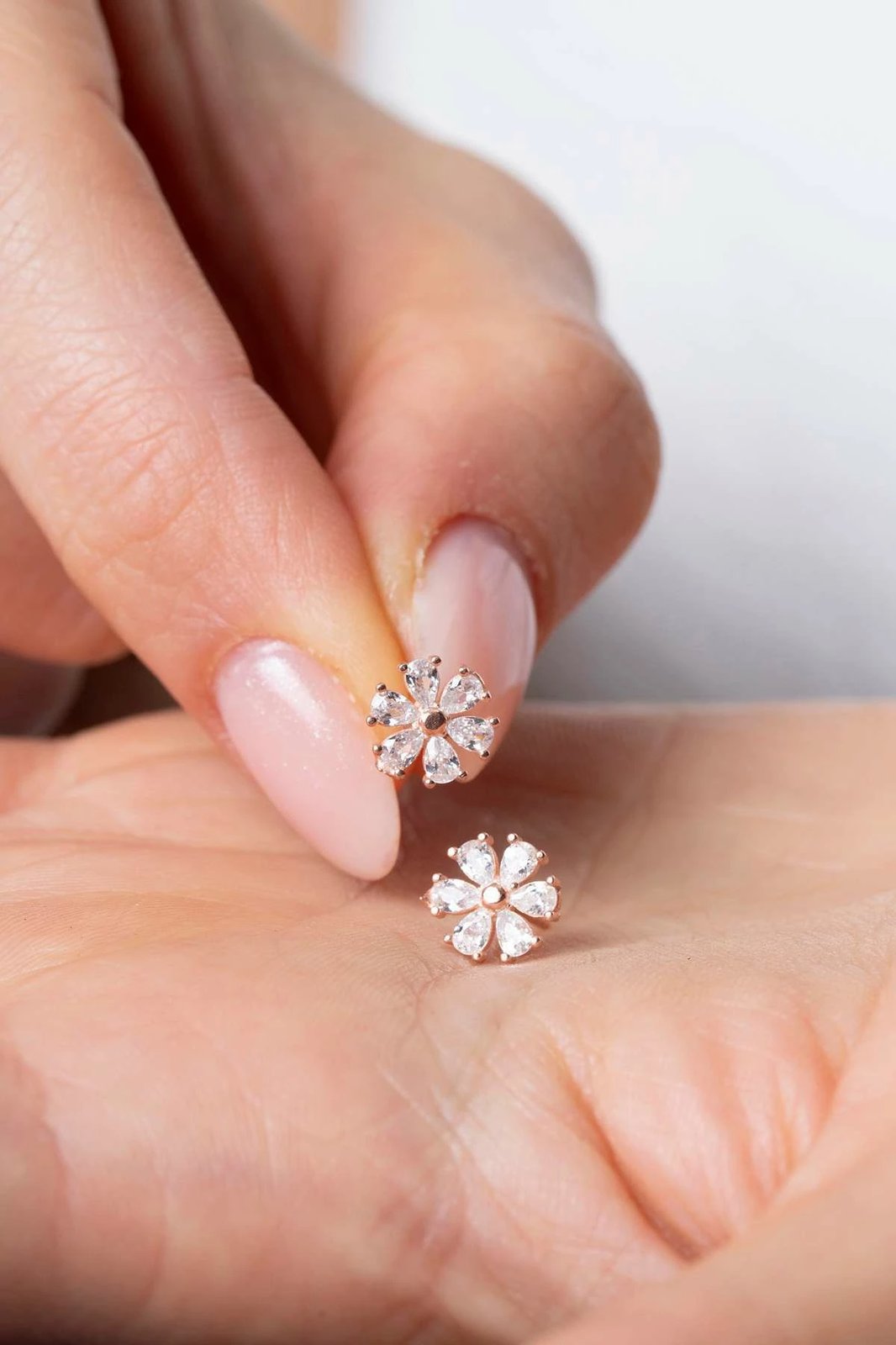 Vathë argjendi Jumeon, ngjyrë ari rozë, ELKMD50595R