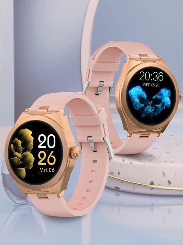 Smartwatch Gravity për femra, rozë