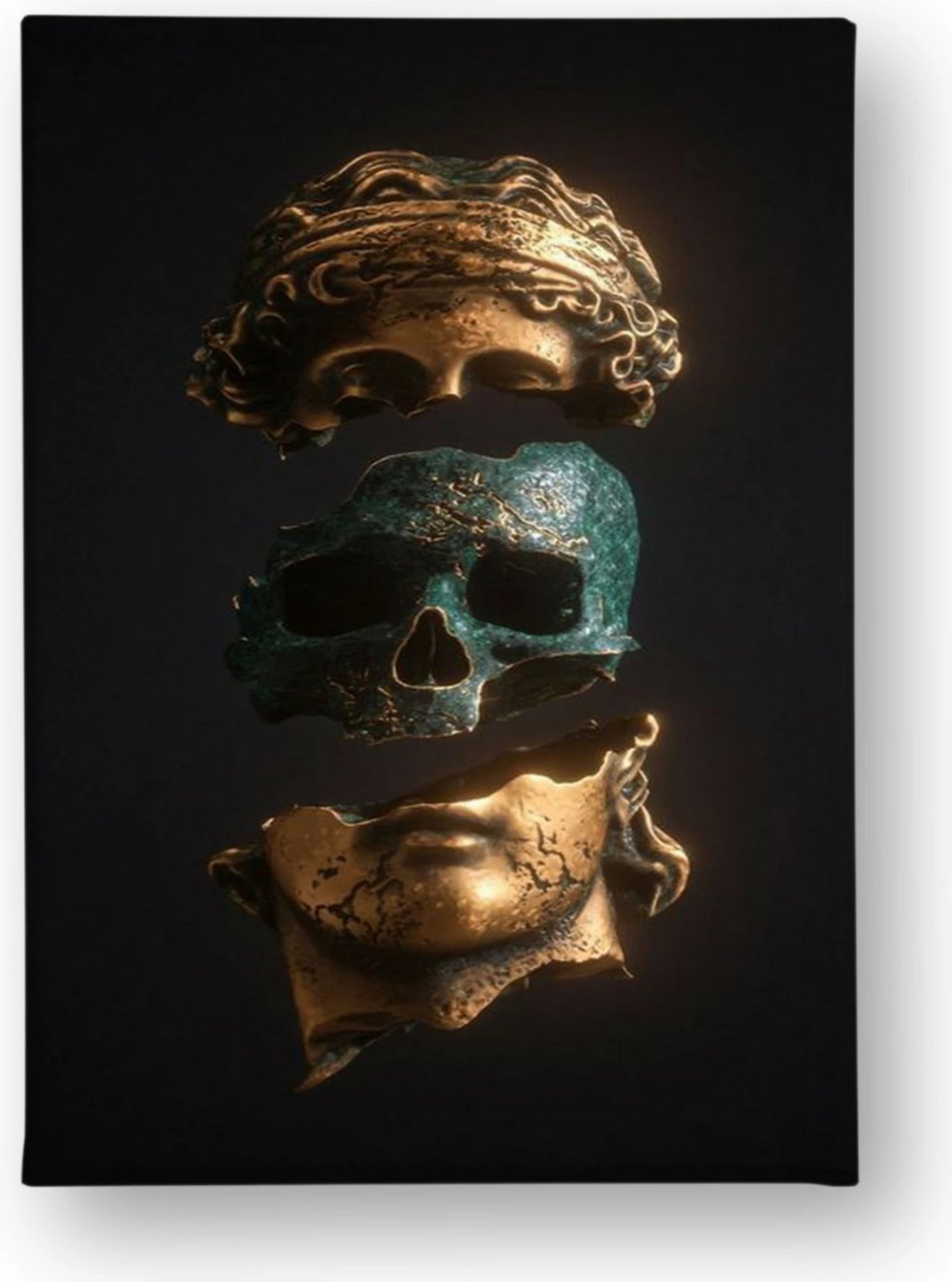 Pikturë dekorative në kanavacë Wallity, ASR_CNV25-15, 70x100cm