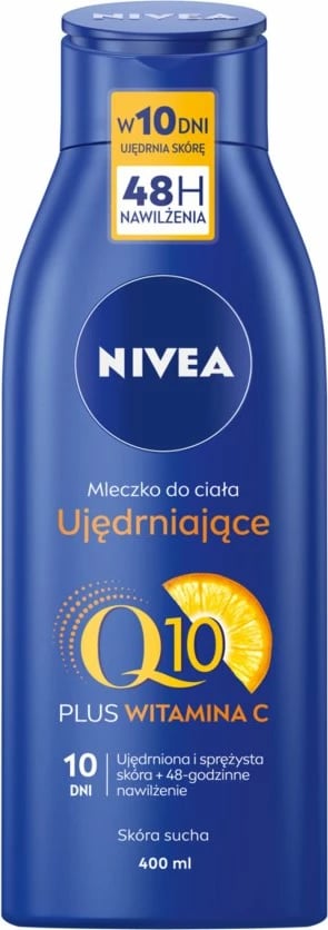 Qumësht trupi për femra Nivea Q10 Plus Firming, 400ml Qumësht trupi për femra Nivea Q10 Plus Firming, 400ml