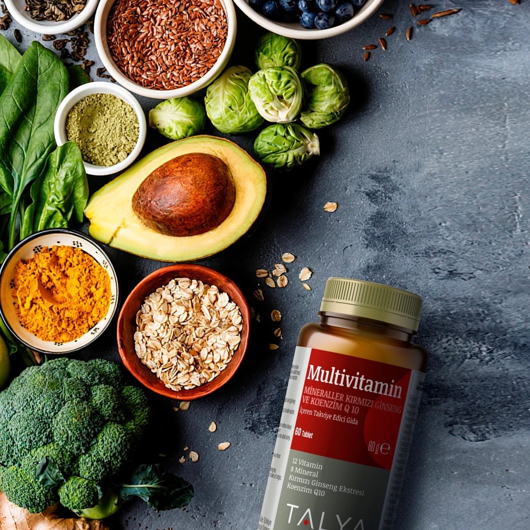 Multivitamin + Red Ginseng & CoQ10, 60 tabs Multivitamin + Red Ginseng & CoQ10, 60 tabs