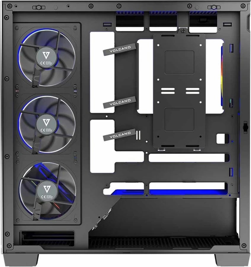 Kasë MODECOM VOLCANO STELLAR ARGB MIDI 5F, e zezë Kasë MODECOM VOLCANO STELLAR ARGB MIDI 5F, e zezë
