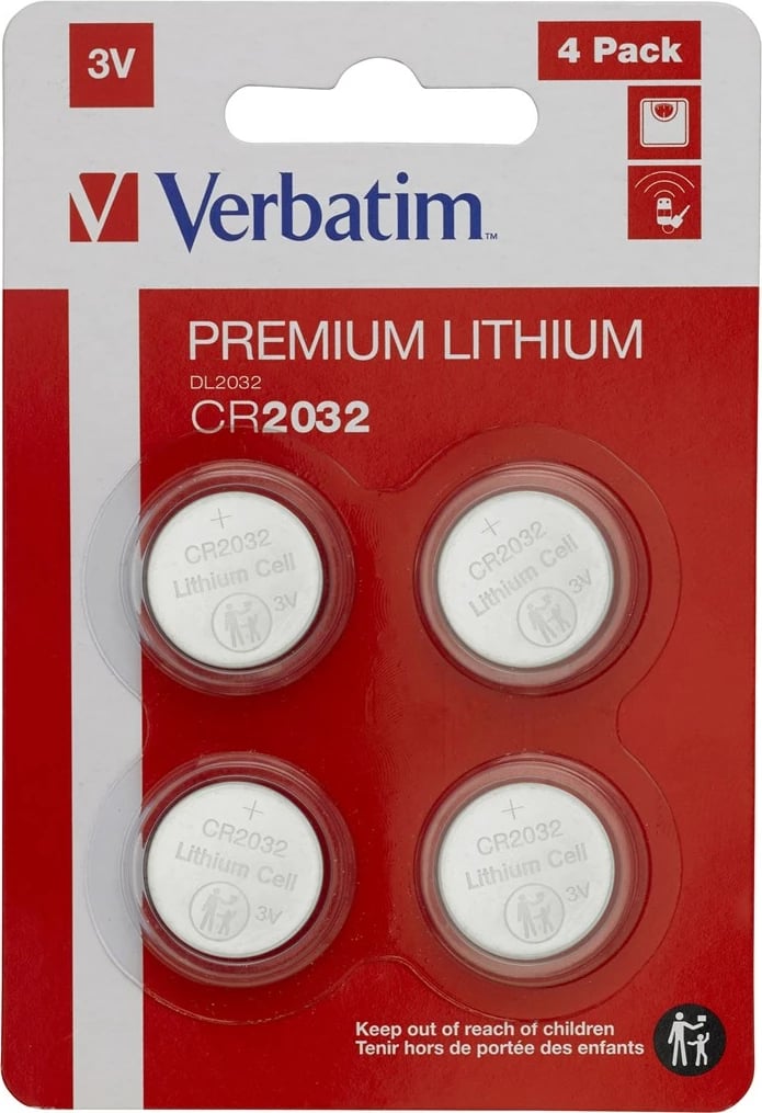 Bateri Verbatim CR2032 S