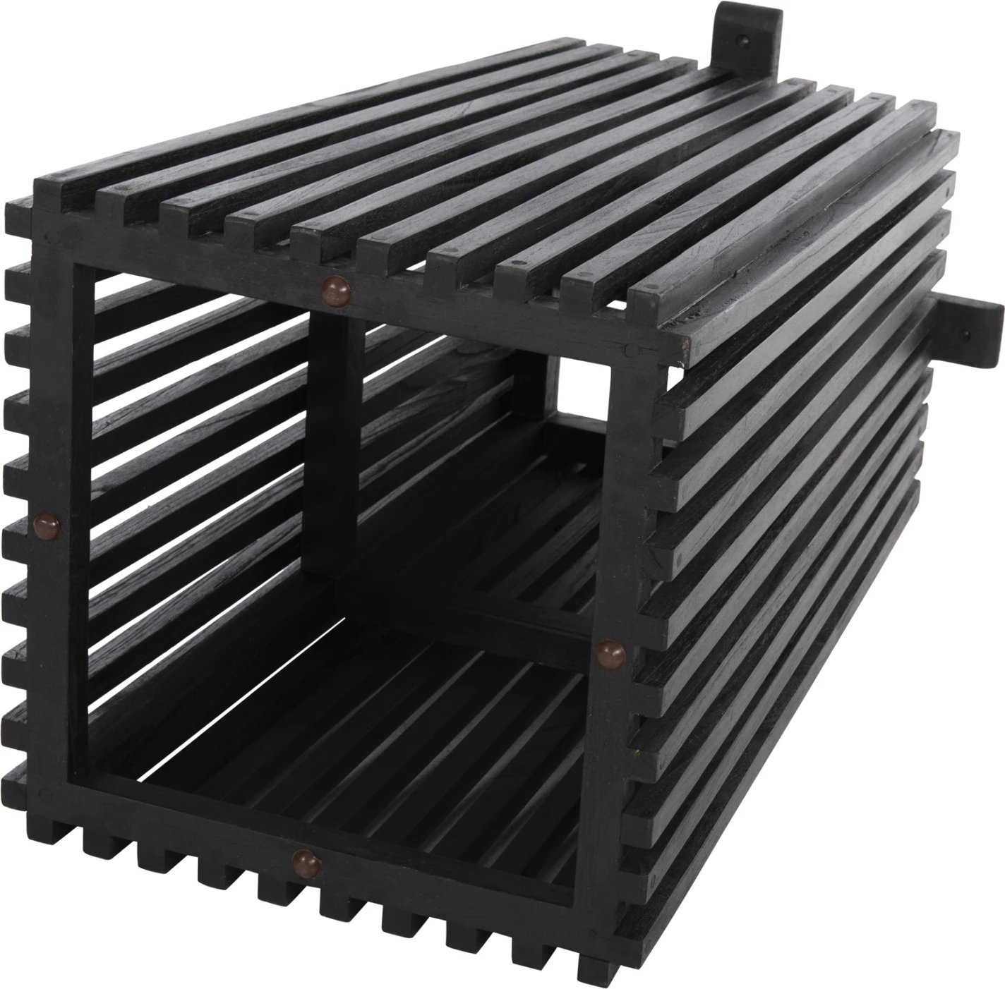 Baza katrore për tavolinë, FRANTZ, ngjyrë e zezë, FH9460.12, 60x60x73 cm